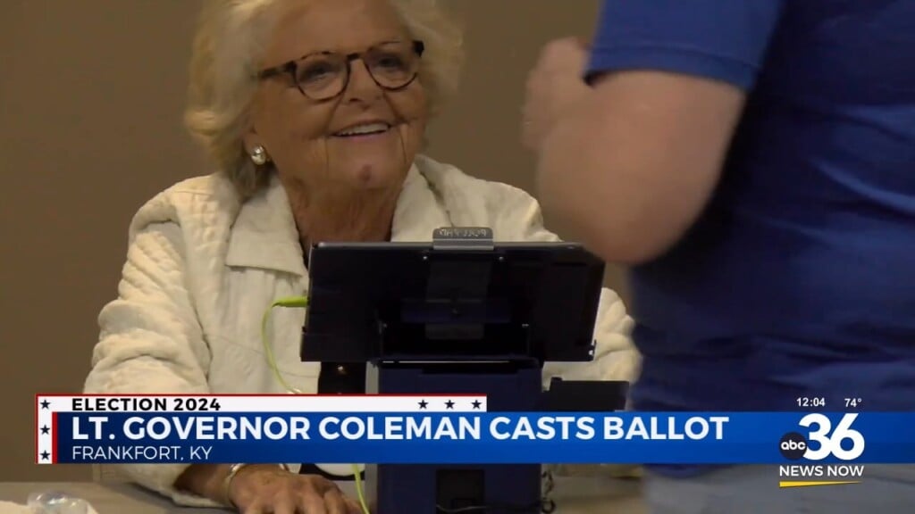 Jacqueline Coleman Hits The Polls On Election Day