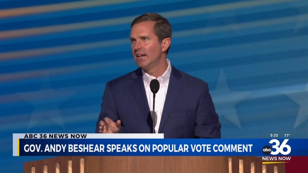 Governor Beshear Says He Wants The President To Be Decided By Popular Vote 110424