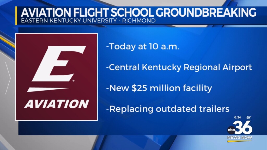 Aviation Flight School Groundbreaking At Eku
