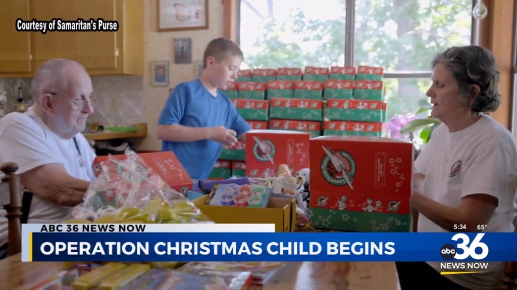 Operation Christmas Child Begins 111824