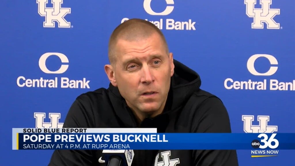 Mark Pope Previews Bucknell Matchup