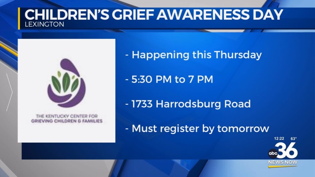 Children's Grief Awareness Month