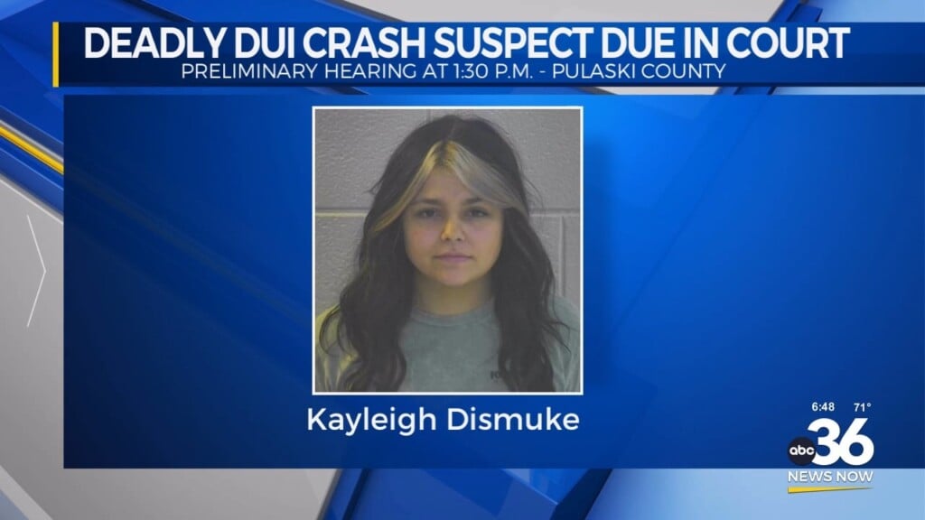 Deadly Dui Crash Suspect Due In Court