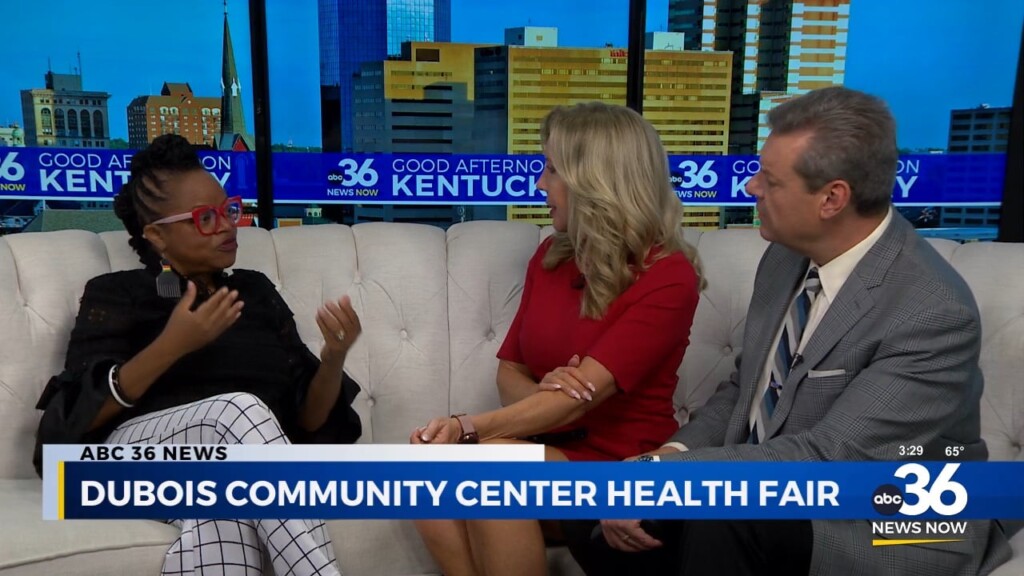 Guest Segment: Dubois Community Center Health Fair 110824