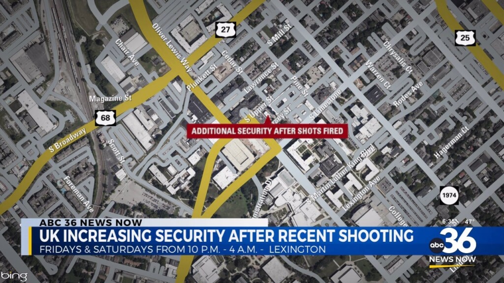 University Of Kentucky Increasing Security After Recent Shooting