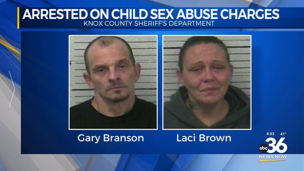 Two Arrested On Child Sex Abuse Charges In Knox County