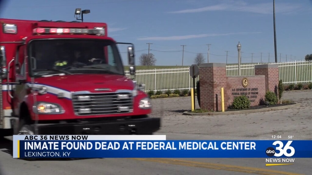 Inmate Found Dead At Federal Medical Center Lexington