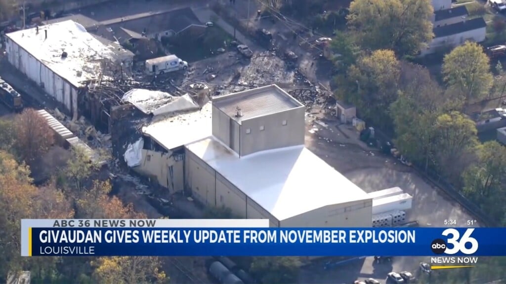 Givaudan Gives Weekly Update On Explosion Cleanup