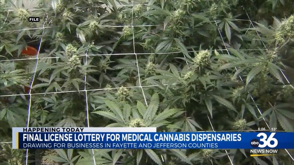 Final Lottery For Medical Cannabis Dispensary Licences