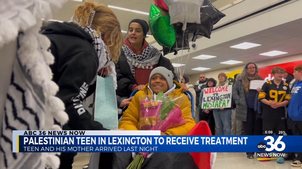 Palestinian Teenager In Lexington To Receive Treatment 120324