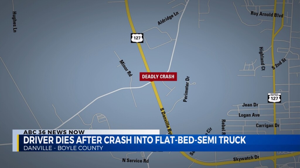Driver Dies After Crash In Boyle County