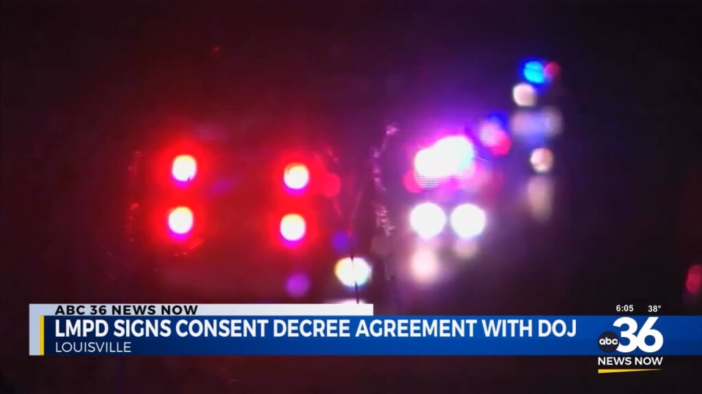 Louisville Metro Police Sign Agreement With Department Of Justice