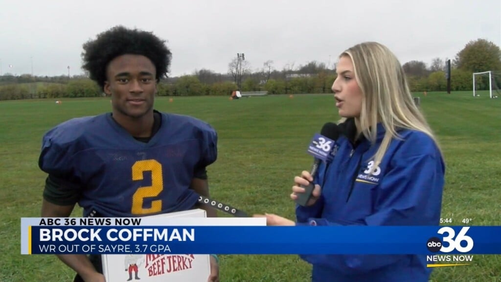 Student Athlete Of The Week Is Brock Coffman