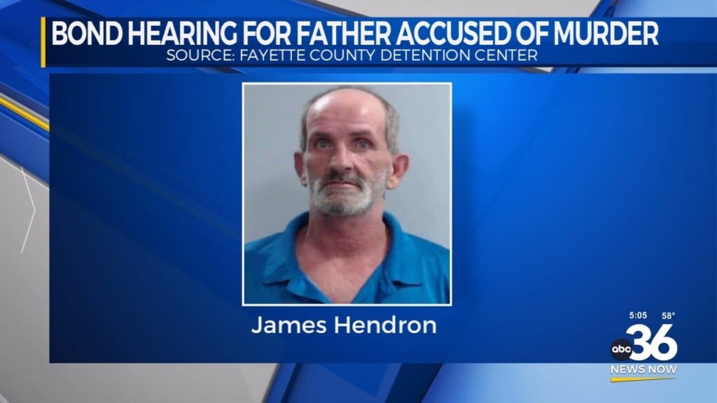 Bond Hearing For Father Accused Of Murder