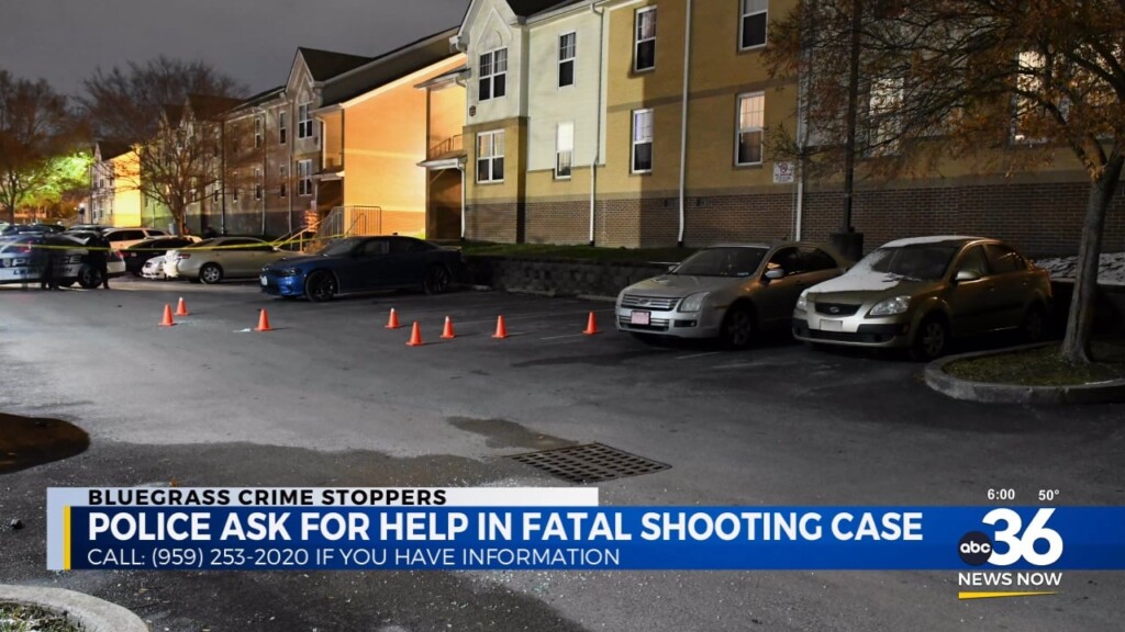 Police Asking For Help In Fatal Shooting Case