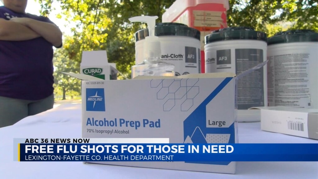 Free Flu Shots For Those In Need
