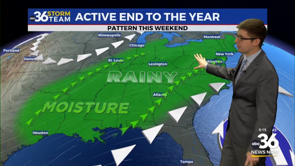 A Few Showers Thursday Ahead Of Heavier Rain For The Weekend