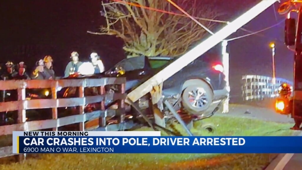 Crash In Lexington Leads To Dui Arrest