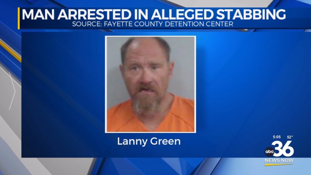 Man Arrested In Alleged Stabbing