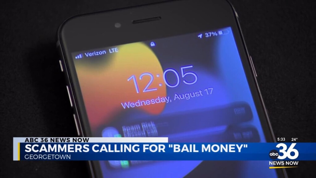 Bail Money Scam Alert In Georgetown