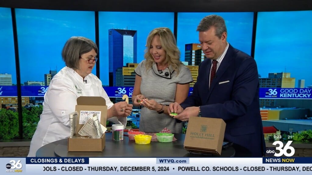 Chef Ouita Holiday Cookie Tour And Charity Visits