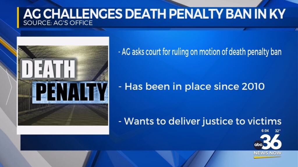 Attorney General Russell Coleman Challenges Death Penalty Ban