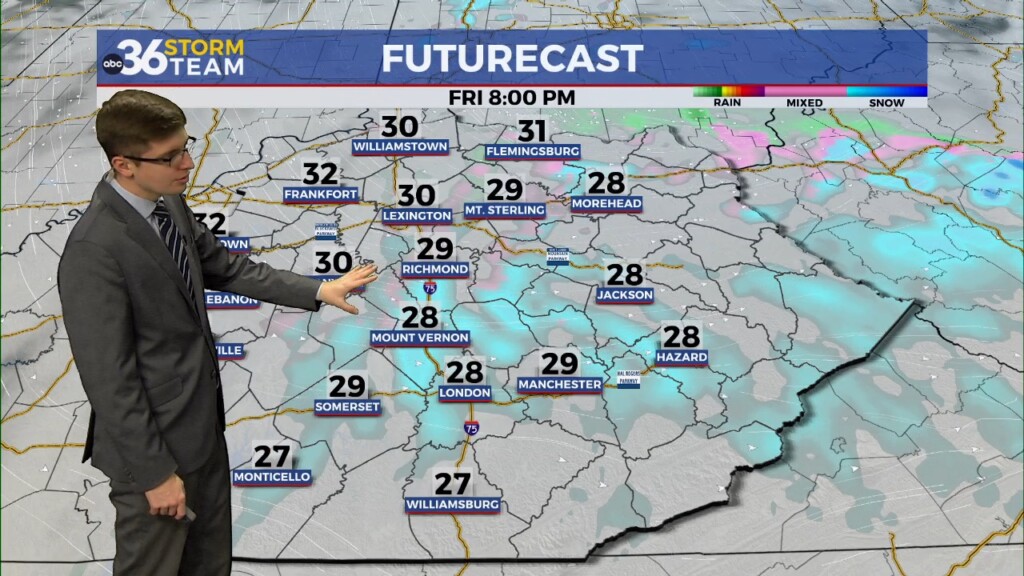 Rain Snow Mix Turning To Snow Showers Friday
