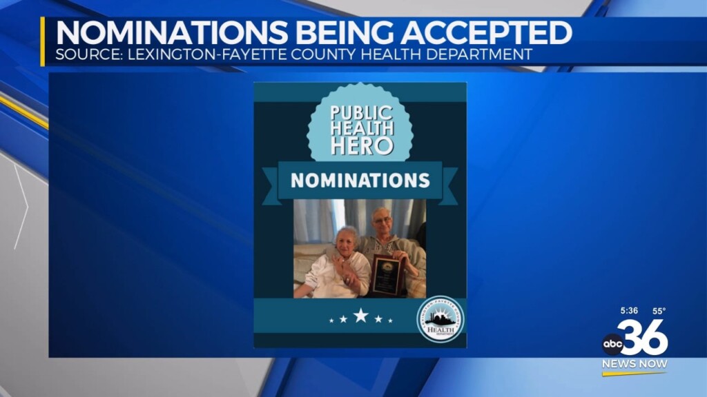 Nominations Now Open For Health Hero Award