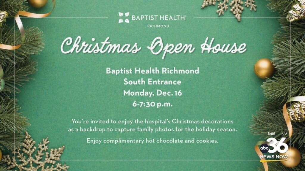 Christmas Open House At Baptist Health In Richmond