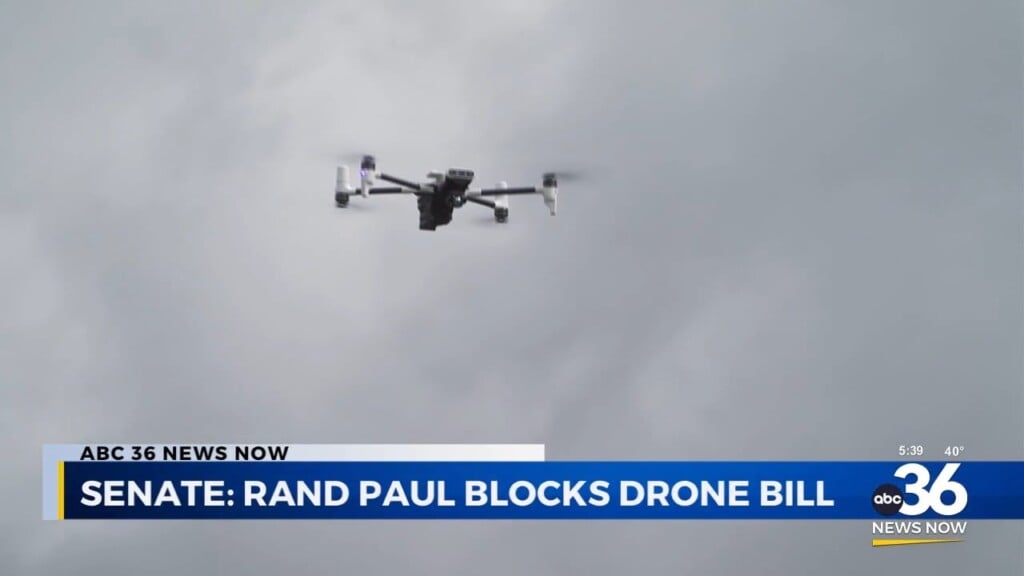 Senator Rand Paul Blocks Drone Bill