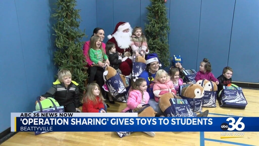 Operation Sharing Project Gives Toys To Lee County Children