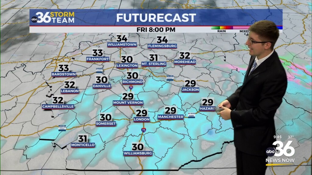 Chilly Thursday Ahead Of Friday Snow Showers