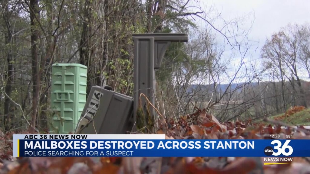 Mailboxes Destroyed Across Stanton