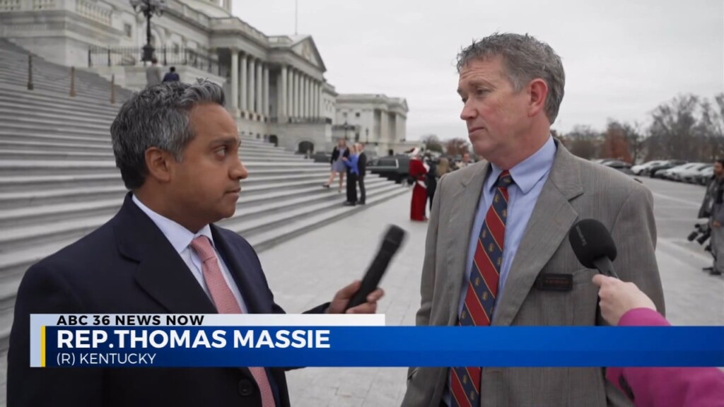 Ky Rep. Thomas Massie Will Not Vote For House Speaker Mike Johnson