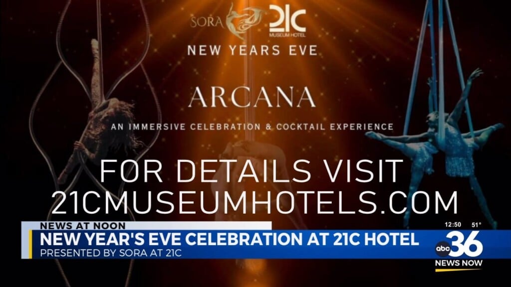 Bring In The New Year At The New Year's Eve Celebration At 21c Hotel