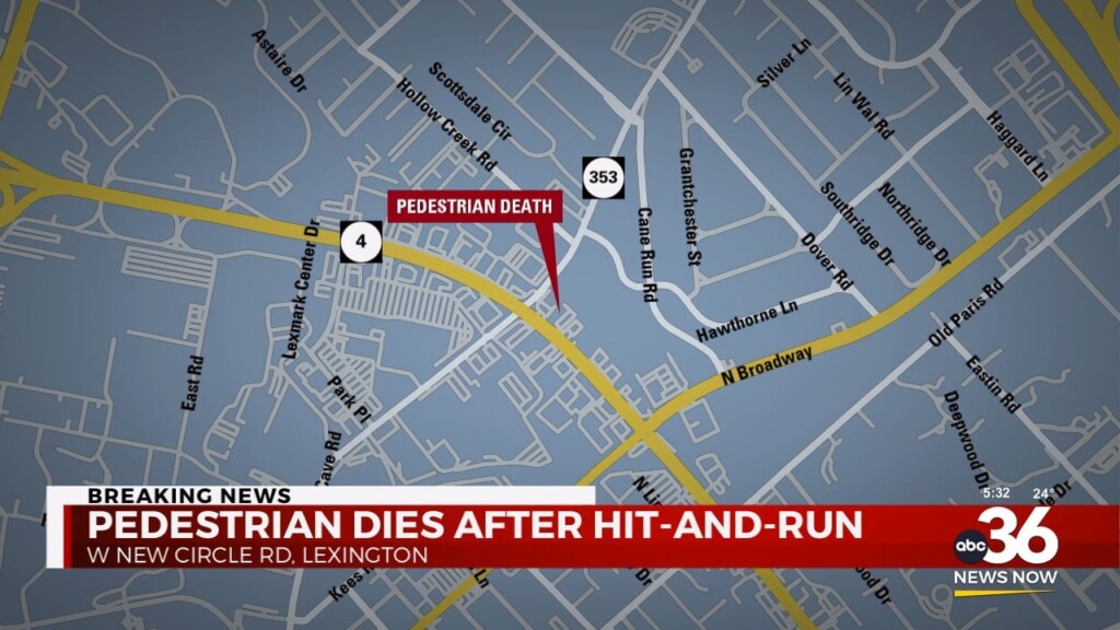 Pedestrian Dies After Hit And Run In West New Circle Area Of Lexington