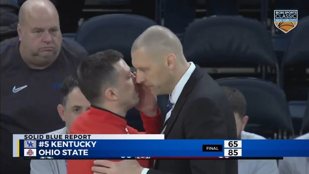 #5 Kentucky Suffers Second Loss Of The Season, 85 56 To Ohio State