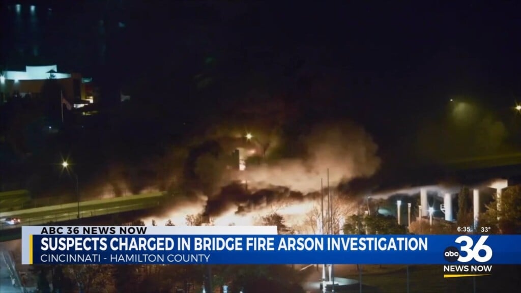 Three Suspects Charged In Massive "big Mac Bridge" Fire