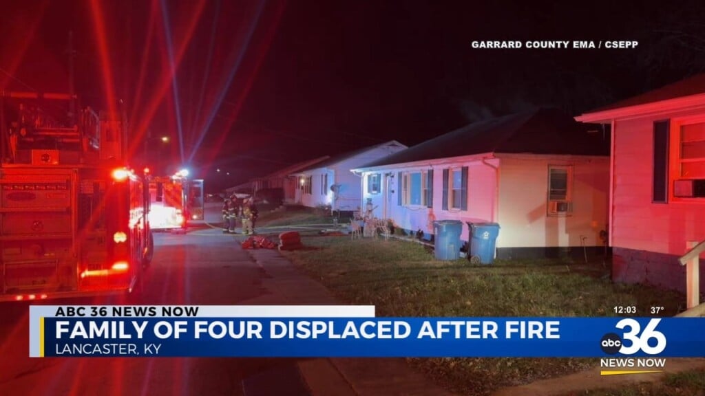Garrard County Fire Displaces Family Of Four