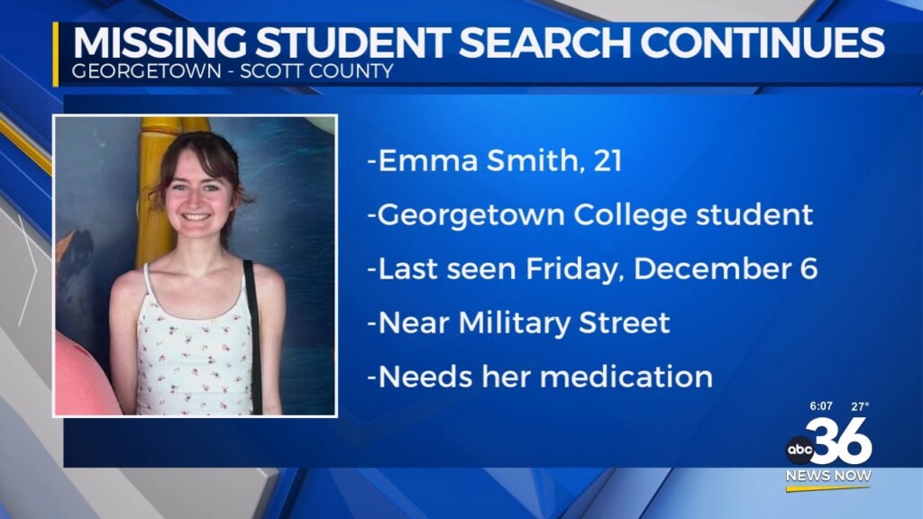 Missing Georgetown College Student Search Continues