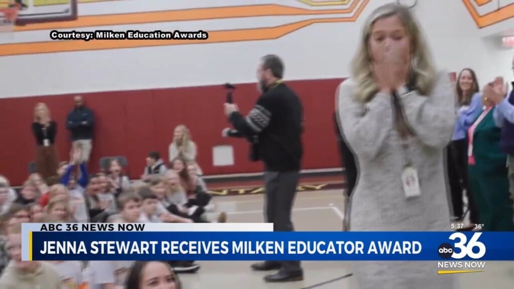 Jenna Stewart Wins Milken Educator Award