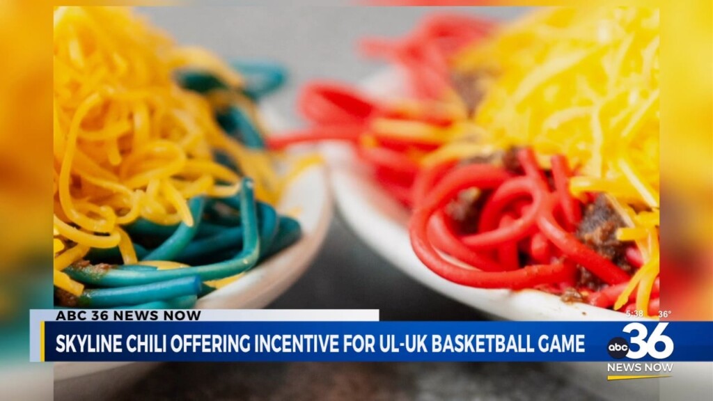 Skyline Chili Hosting One Day Uk/louisville Rivalry Event