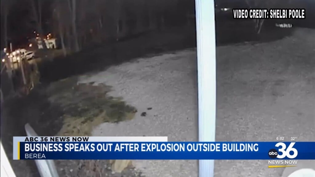 Business Owner Speaks Out After Explosion Occurs Outside Building