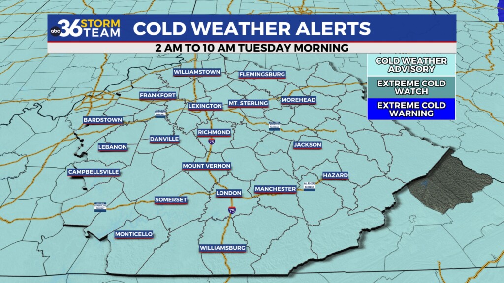 Tg Cold Advisory