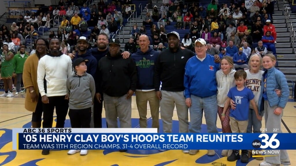 Record Setting Lexington High School Basketball Team Reunites For Second Time In Ten Years