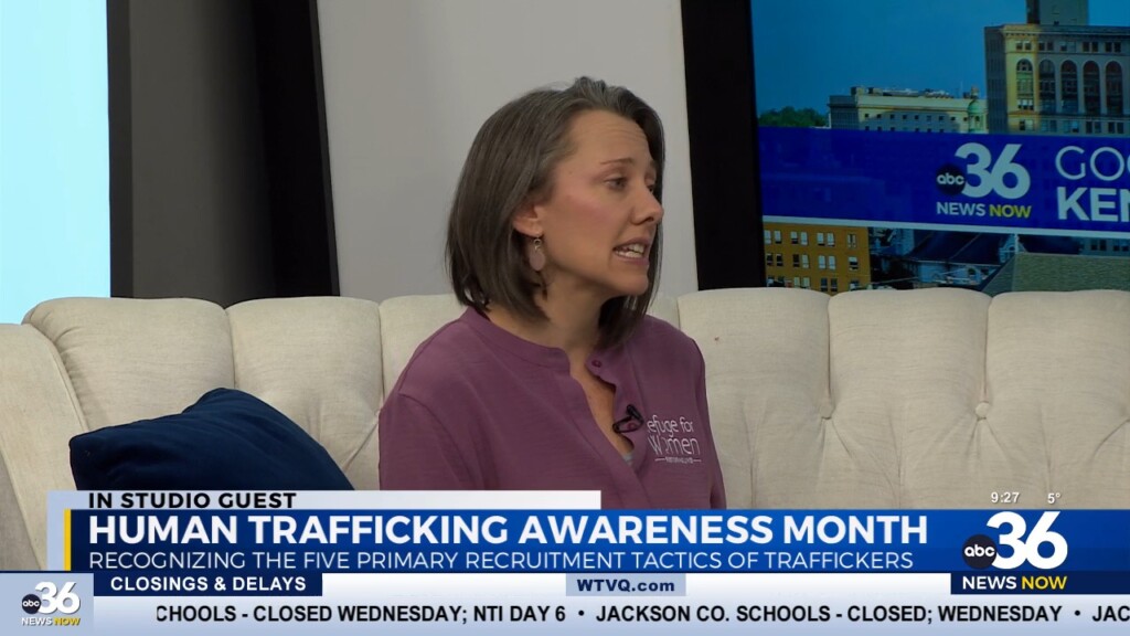 Deanna Lynn Refuge For Women Tells The 5 P's To Recognize Human Trafficking