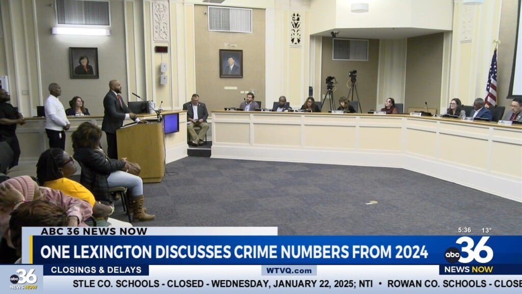 One Lexington Discusses Crime Numbers From 2024