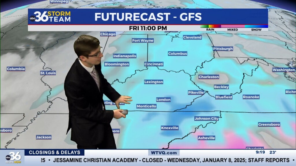 Light Snow Wednesday Ahead Of Heavier Snow On Friday