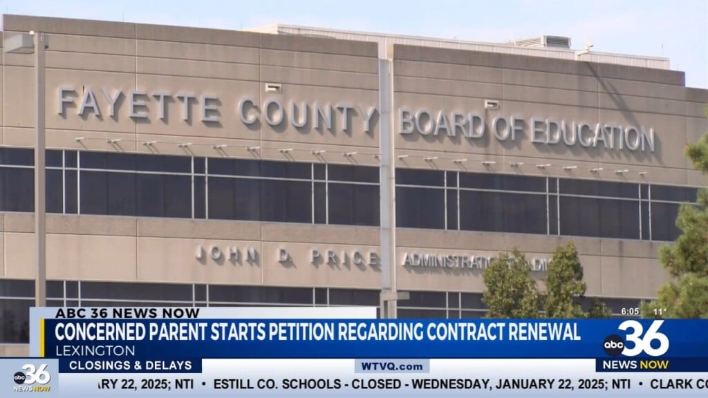 Parent Starts Petition Regarding Superintendent's Contract Renewal