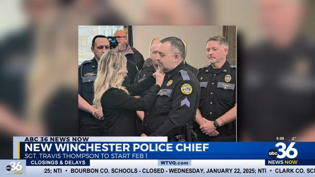 Winchester Announces Choice For New Police Chief